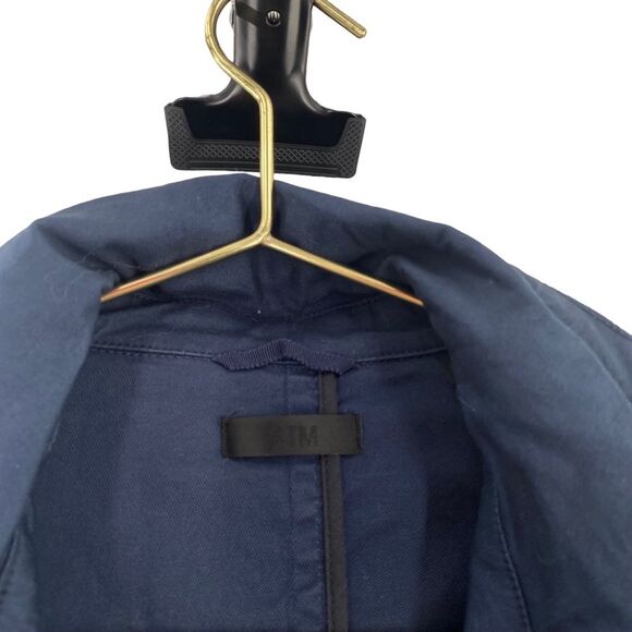 ATM Anthony Thomas Melillo Navy Utility Field Jacket Size M Striped - Picture 4 of 13